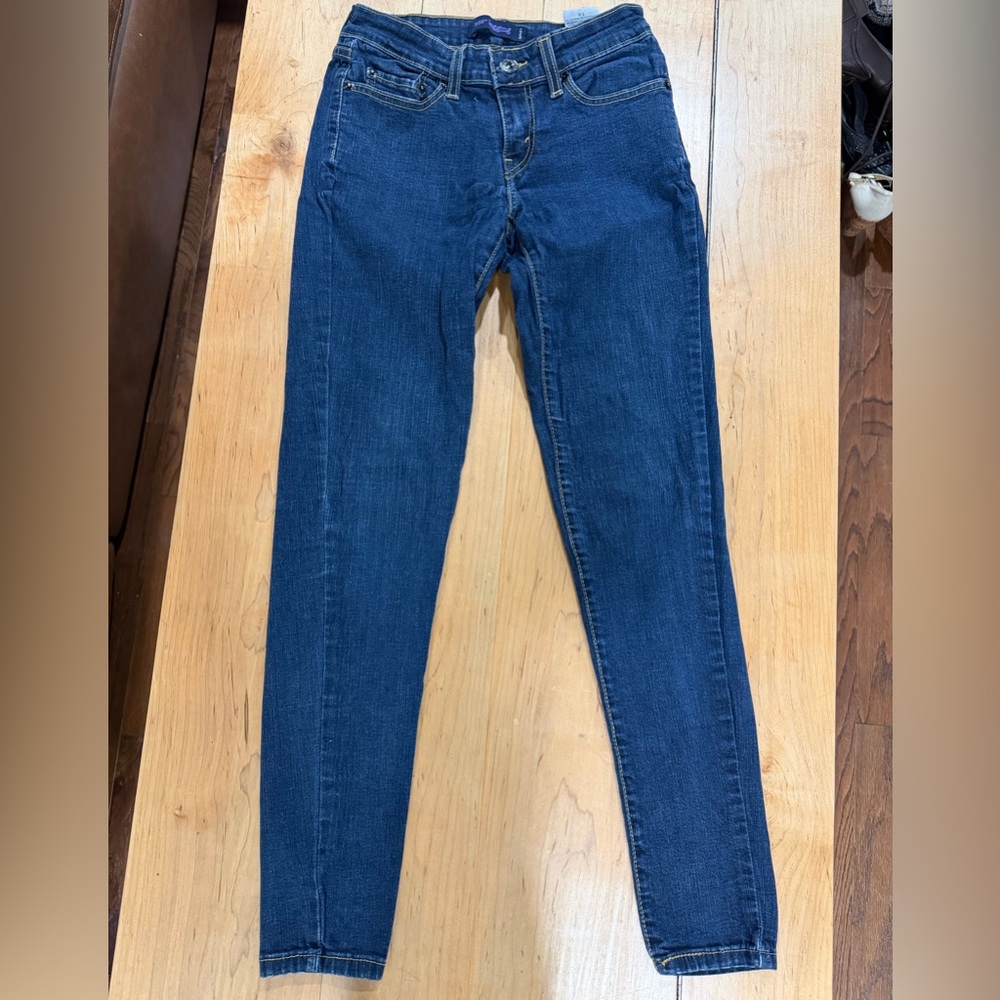 Levi's Women's Dark Blue Skinny Jeans